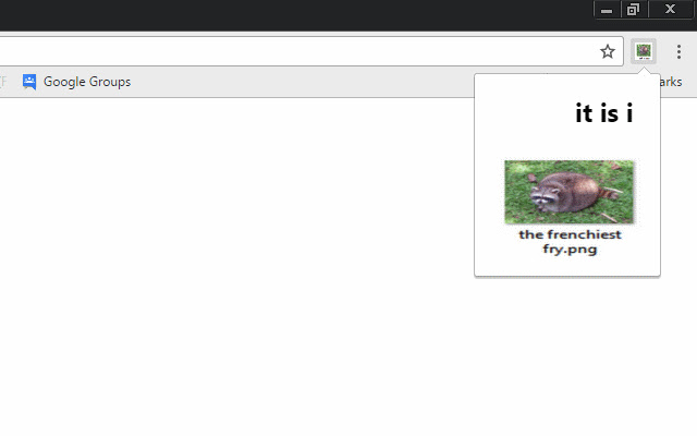 it is i the frenchiest fry meme from tumblr  from Chrome web store to be run with OffiDocs Chromium online
