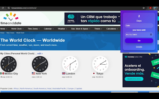 its Time  from Chrome web store to be run with OffiDocs Chromium online