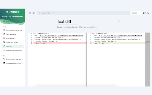 IT Tools  from Chrome web store to be run with OffiDocs Chromium online