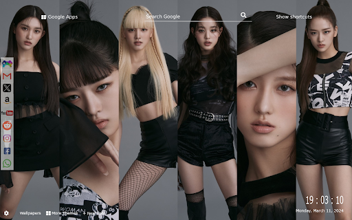 IVE (아이브) Wallpaper New Tab Gameograf  from Chrome web store to be run with OffiDocs Chromium online
