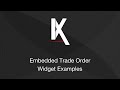 IXily Trade Order Widget  from Chrome web store to be run with OffiDocs Chromium online