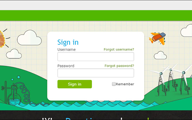 IXL Login Kiosk App  from Chrome web store to be run with OffiDocs Chromium online