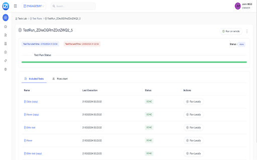 iZiTest  from Chrome web store to be run with OffiDocs Chromium online