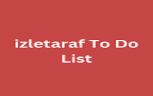 izletaraf To Do List  from Chrome web store to be run with OffiDocs Chromium online