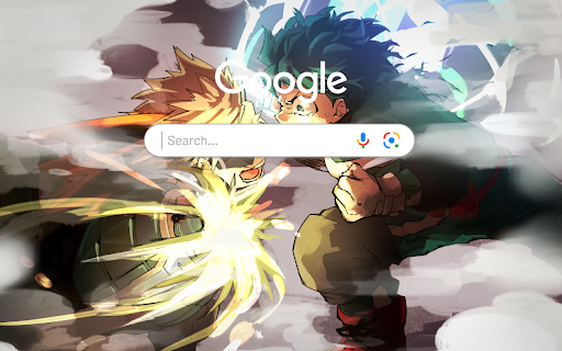 Izuku Midoriya vs Katsuki Bakugo My Hero Academia Anime Theme  from Chrome web store to be run with OffiDocs Chromium online
