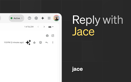 Jace Gmail Extension  from Chrome web store to be run with OffiDocs Chromium online