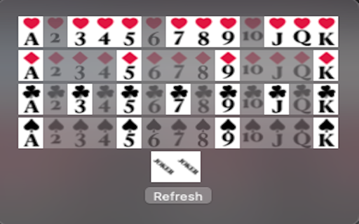 Jack Poker  from Chrome web store to be run with OffiDocs Chromium online