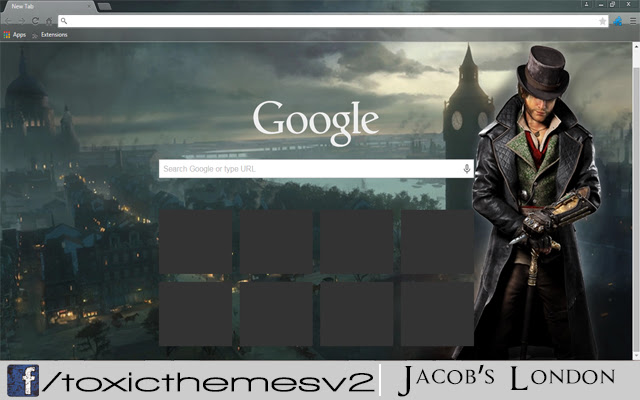 Jacobs London Assassins Creed Syndicate  from Chrome web store to be run with OffiDocs Chromium online