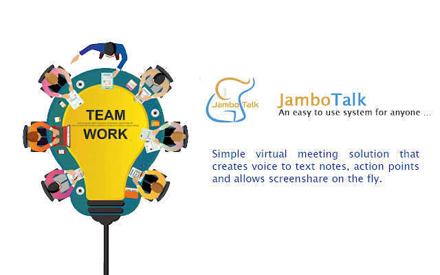 Jambo Talk Screenshare  from Chrome web store to be run with OffiDocs Chromium online