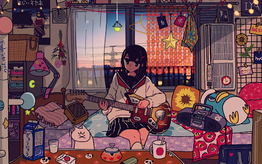 Japanese Muse  from Chrome web store to be run with OffiDocs Chromium online