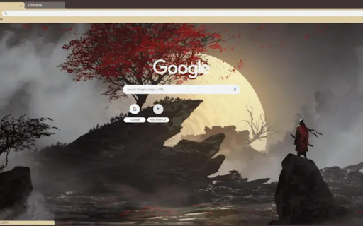 Japanese Samurai Landscape  from Chrome web store to be run with OffiDocs Chromium online