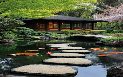 Japanese style house wallpaper  from Chrome web store to be run with OffiDocs Chromium online