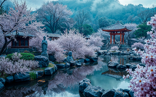 japan fantasy landscape  from Chrome web store to be run with OffiDocs Chromium online