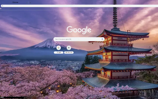 Japan Shakura  from Chrome web store to be run with OffiDocs Chromium online