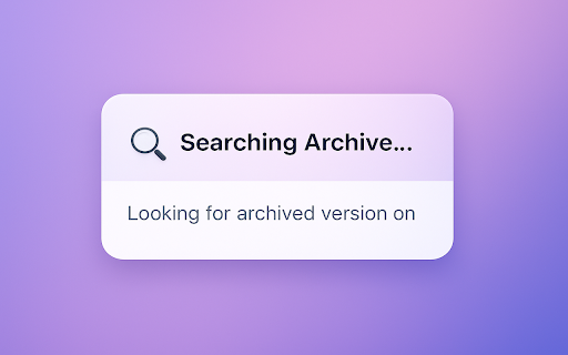 J Archive: Universal Archive Finder  from Chrome web store to be run with OffiDocs Chromium online