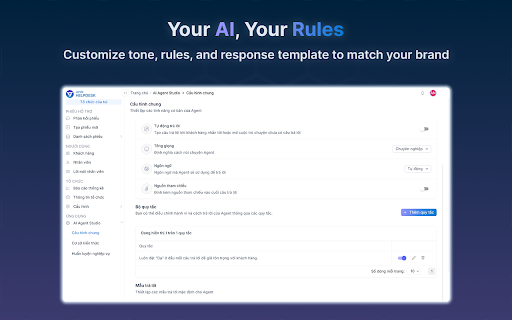 Jarvis Helpdesk AI Copilot for Ecommerce: Lazada, TikTok Shop  More  from Chrome web store to be run with OffiDocs Chromium online