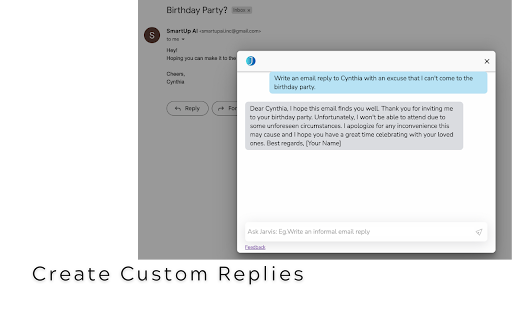 Jarvis Your Smart ChatGPT AI Assistant  from Chrome web store to be run with OffiDocs Chromium online