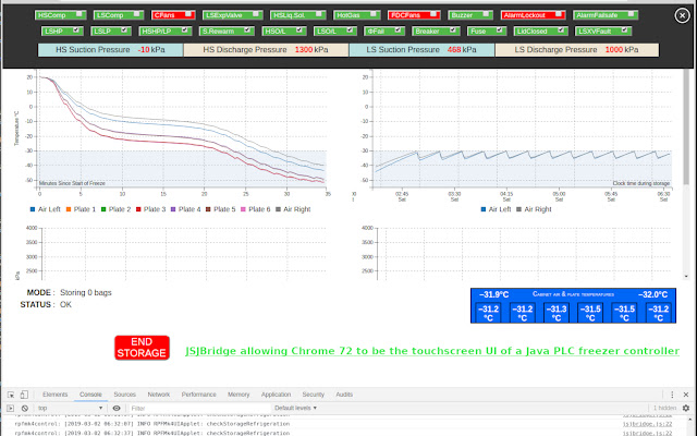 JavaScript Java Bridge  from Chrome web store to be run with OffiDocs Chromium online