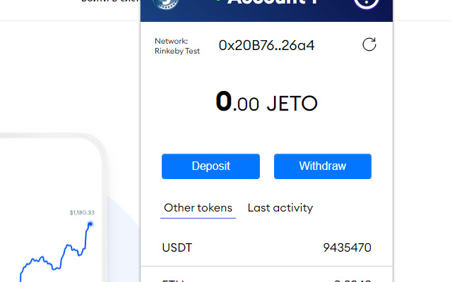 J Coin Wallet  from Chrome web store to be run with OffiDocs Chromium online