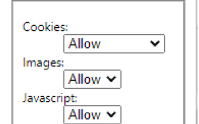 JD Content settings  from Chrome web store to be run with OffiDocs Chromium online