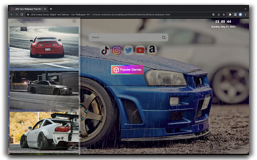JDM Cars Wallpaper New Tab Car Wallpaper HD  from Chrome web store to be run with OffiDocs Chromium online