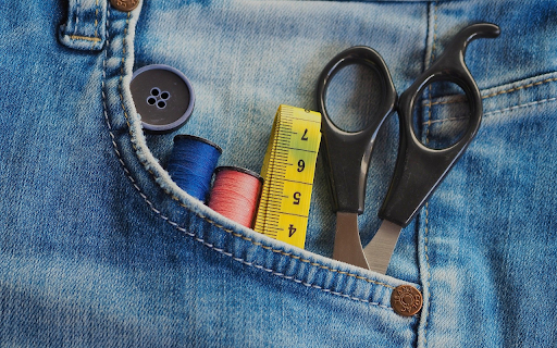 Jeans pocket  from Chrome web store to be run with OffiDocs Chromium online