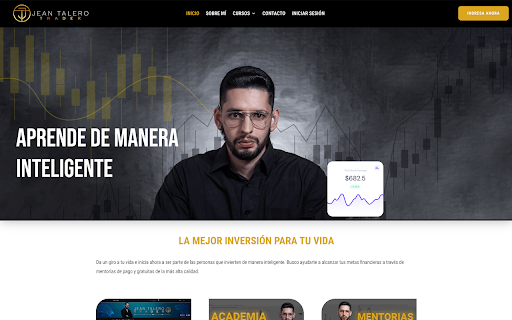 Jean Talero Trader Extension  from Chrome web store to be run with OffiDocs Chromium online