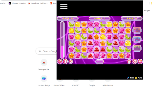 Jelly Match 3 Unblocked Game  from Chrome web store to be run with OffiDocs Chromium online