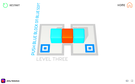 Jelly Sokoban Game Challenge Your Brain with 600 Puzzles!  from Chrome web store to be run with OffiDocs Chromium online