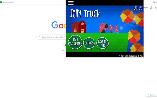 Jelly Truck Unblocked  Free  from Chrome web store to be run with OffiDocs Chromium online