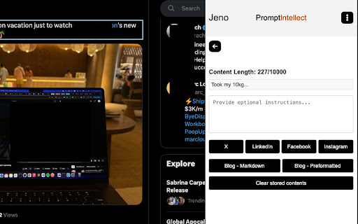 Jeno from Chrome web store to be run with OffiDocs Chromium online Jeno from Chrome web store to be run with OffiDocs Chromium online