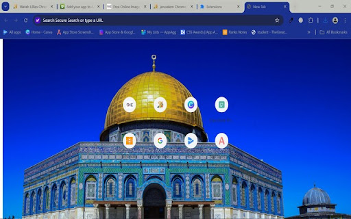 jerusalem city  from Chrome web store to be run with OffiDocs Chromium online