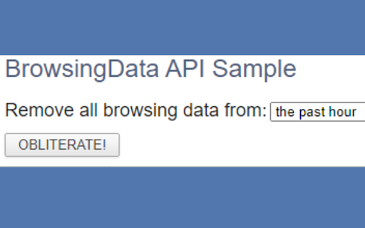 JG Browser History Remover  from Chrome web store to be run with OffiDocs Chromium online