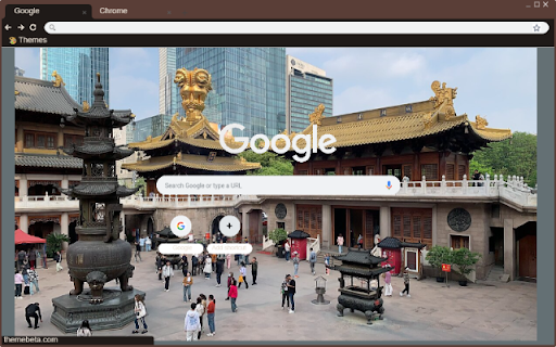 Jing’an Temple  from Chrome web store to be run with OffiDocs Chromium online