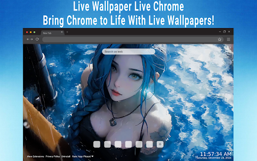 JinxAquatic Adventure in a Live Wallpaper  from Chrome web store to be run with OffiDocs Chromium online