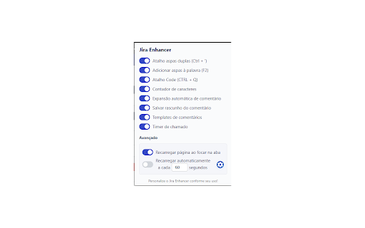 Jira Enhancer  from Chrome web store to be run with OffiDocs Chromium online