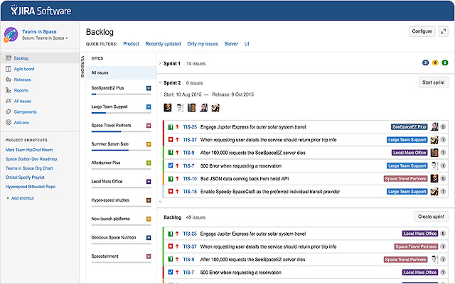 Jira Interface Improvements  from Chrome web store to be run with OffiDocs Chromium online