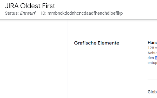 JIRA Oldest First  from Chrome web store to be run with OffiDocs Chromium online