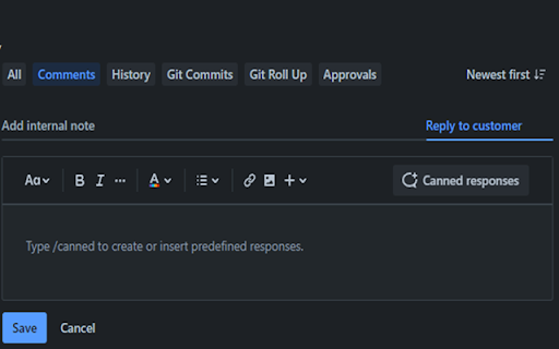 Jira Service Desk Move Reply to Customer  from Chrome web store to be run with OffiDocs Chromium online