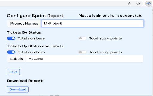 JIRA to CSV from Chrome web store to be run with OffiDocs Chromium online JIRA to CSV from Chrome web store to be run with OffiDocs Chromium online