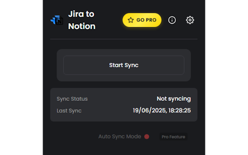JiraToNotion  from Chrome web store to be run with OffiDocs Chromium online
