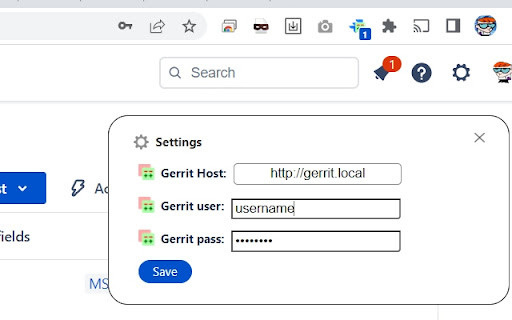 Jirrit  from Chrome web store to be run with OffiDocs Chromium online