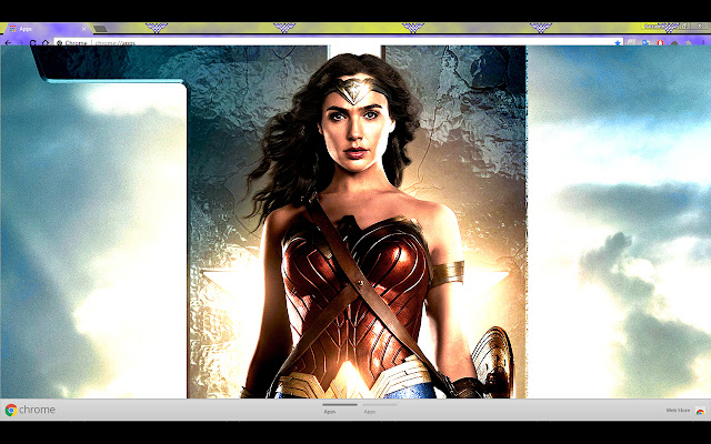 JL Wonder Woman 1600x900px  from Chrome web store to be run with OffiDocs Chromium online