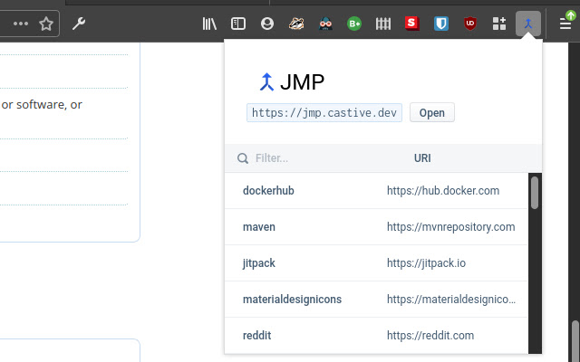 JMP  from Chrome web store to be run with OffiDocs Chromium online