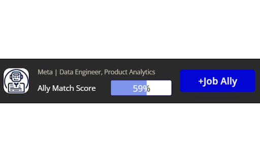 Job Ally Browser Extension  from Chrome web store to be run with OffiDocs Chromium online