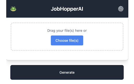 Job Hopper AI  from Chrome web store to be run with OffiDocs Chromium online