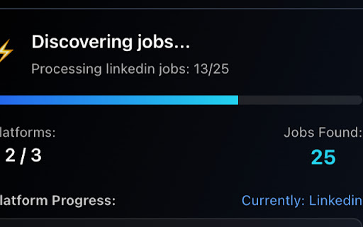 JobJourney Assistant  from Chrome web store to be run with OffiDocs Chromium online