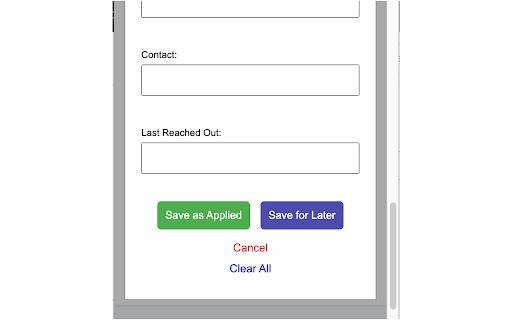 JobLogs: CSV Job Application Tracker  from Chrome web store to be run with OffiDocs Chromium online