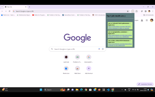 job master  from Chrome web store to be run with OffiDocs Chromium online