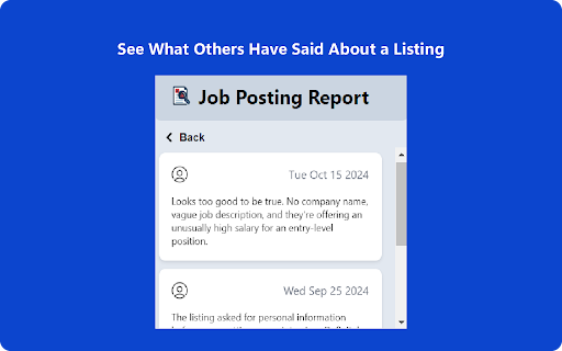 Job Posting Report  from Chrome web store to be run with OffiDocs Chromium online